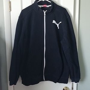 Puma full zip sweatshirt